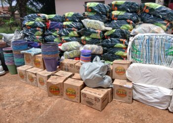 Adentan NADMO Donates Relief Items to Flood Victims at Koose Zonal Council