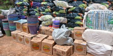 Adentan NADMO Donates Relief Items to Flood Victims at Koose Zonal Council